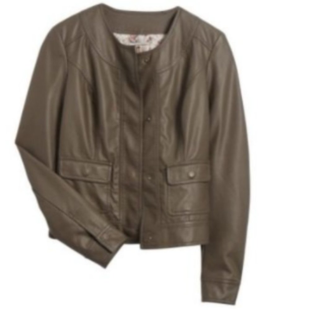 Michael Faux Leather Jacket by Kut from the Kloth